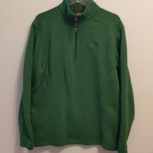 Men's M North Face 1/4 Zip Fleece